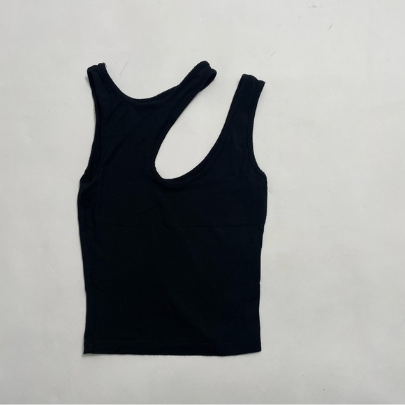 Emma & Sam Tops - EMMA & SAM black crop top